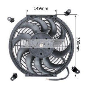 Auto Radiator Fan Car cooling Fan universal 12"curved